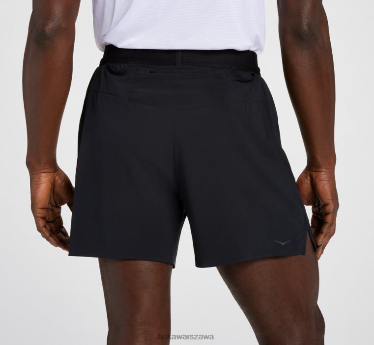 5 krótkie Hoka L0PVV654 mężczyźni czarny
